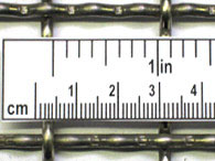 1" x 1" Clear Opening or Space (.125” Dia. Wire)